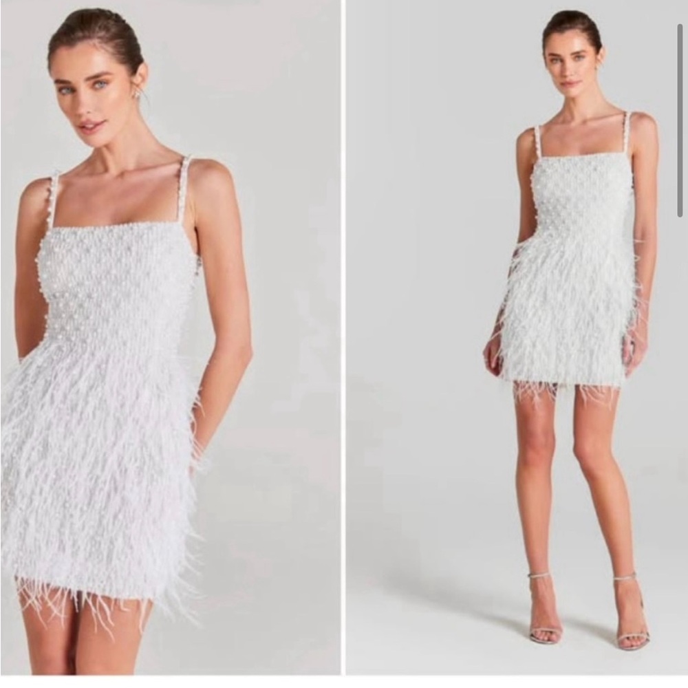 Nadine Merabi Carrie White Dress